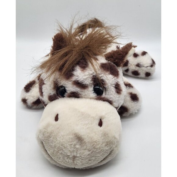Other - Floppy Lying Brown & White Spotted Horse Cuddle Plush Stuffed Animal
